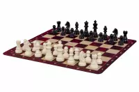 Szachownica zwijana nr 6 (51 cm), antypoślizgowy spód MAHOGANY